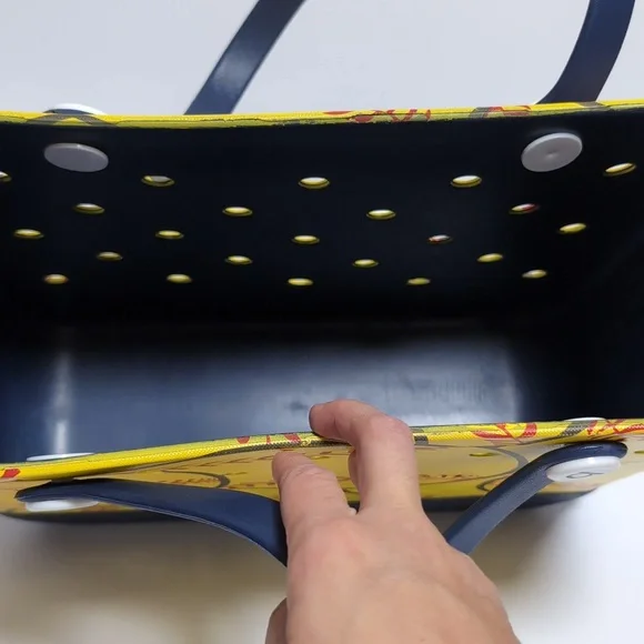 BOGG BAG Yellow and Blue Tote - Picture 2 of 5